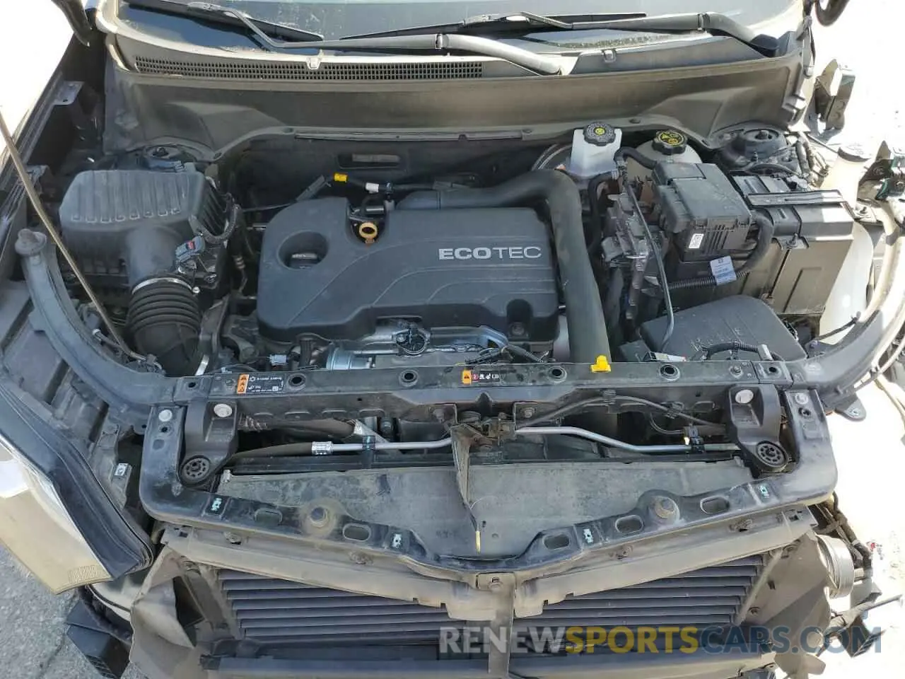 11 fotografías del automóvil dañado 2GNAXHEVXM6113008 CHEVROLET EQUINOX 2021