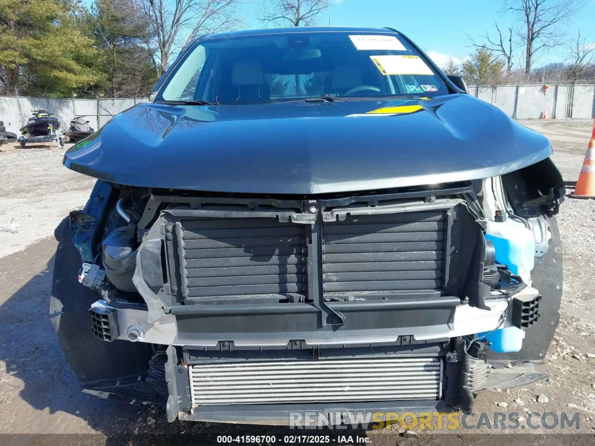 6 fotografías del automóvil dañado 2GNAXHEVXM6114465 CHEVROLET EQUINOX 2021