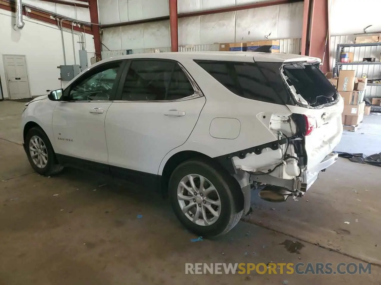 2 fotografías del automóvil dañado 2GNAXJEV0M6137826 CHEVROLET EQUINOX 2021