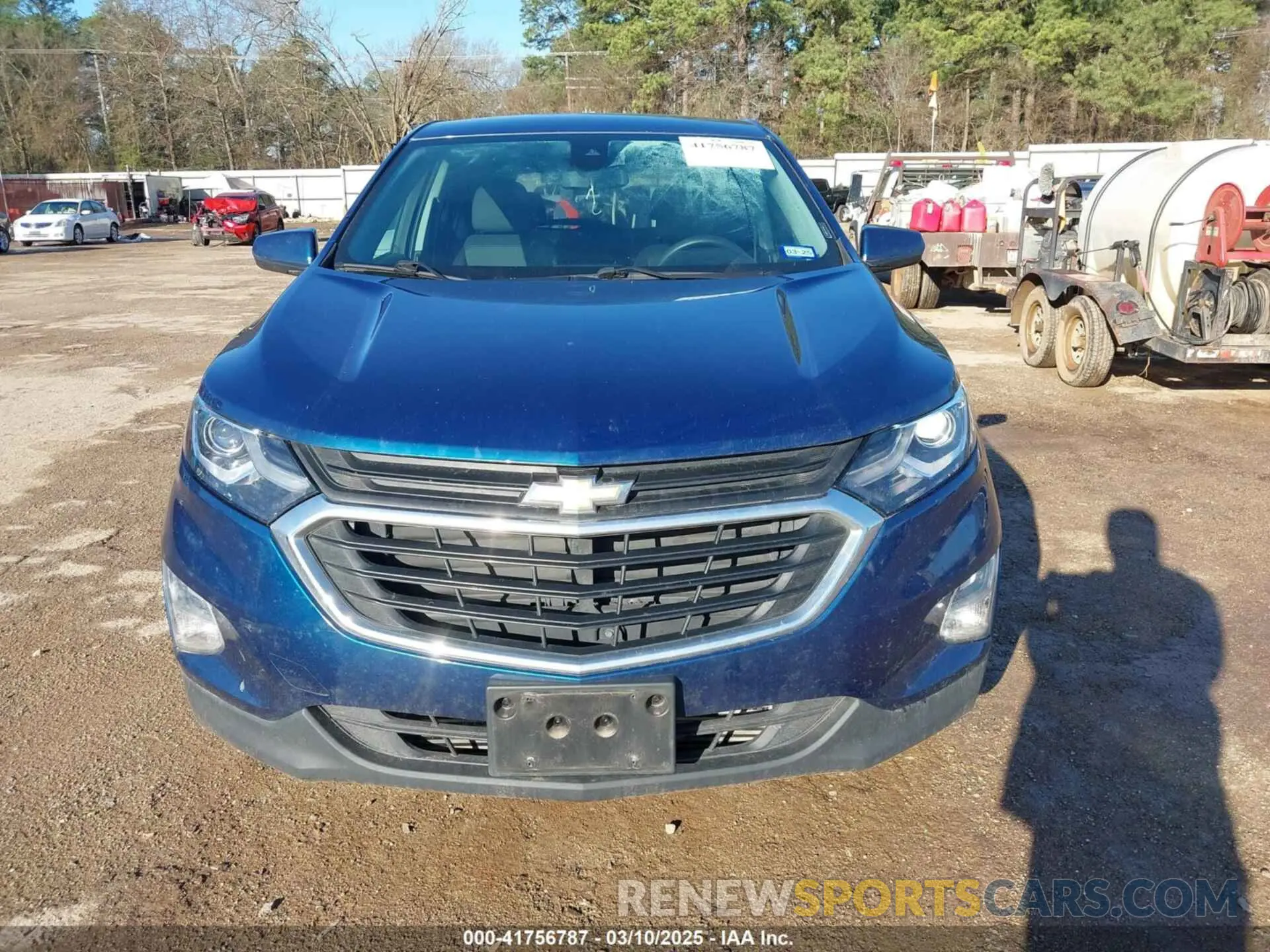 13 fotografías del automóvil dañado 2GNAXJEV4M6151177 CHEVROLET EQUINOX 2021