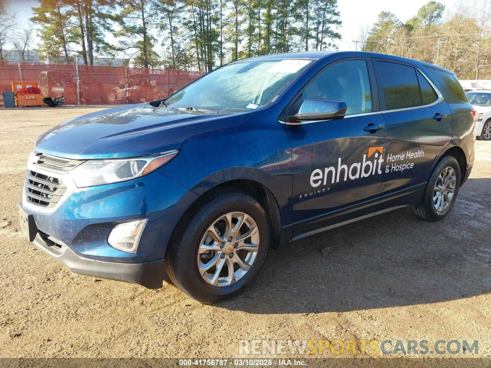 2 fotografías del automóvil dañado 2GNAXJEV4M6151177 CHEVROLET EQUINOX 2021