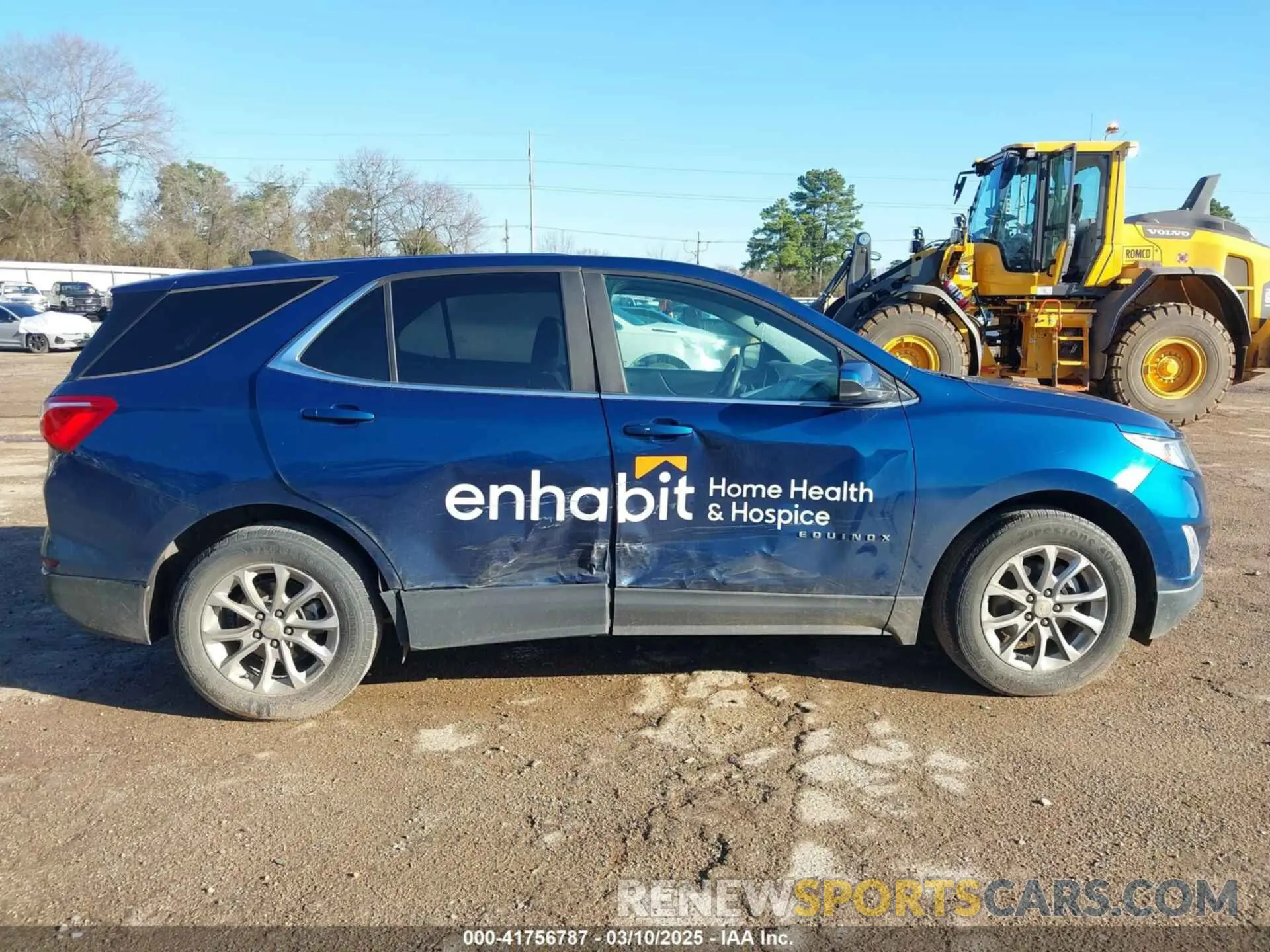6 fotografías del automóvil dañado 2GNAXJEV4M6151177 CHEVROLET EQUINOX 2021