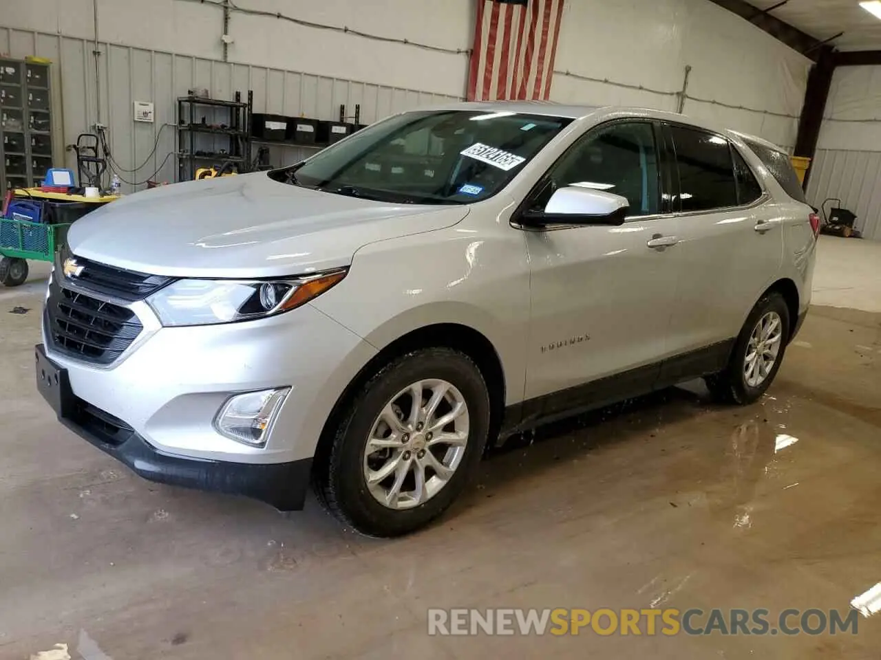 1 fotografías del automóvil dañado 2GNAXJEV4M6162552 CHEVROLET EQUINOX 2021