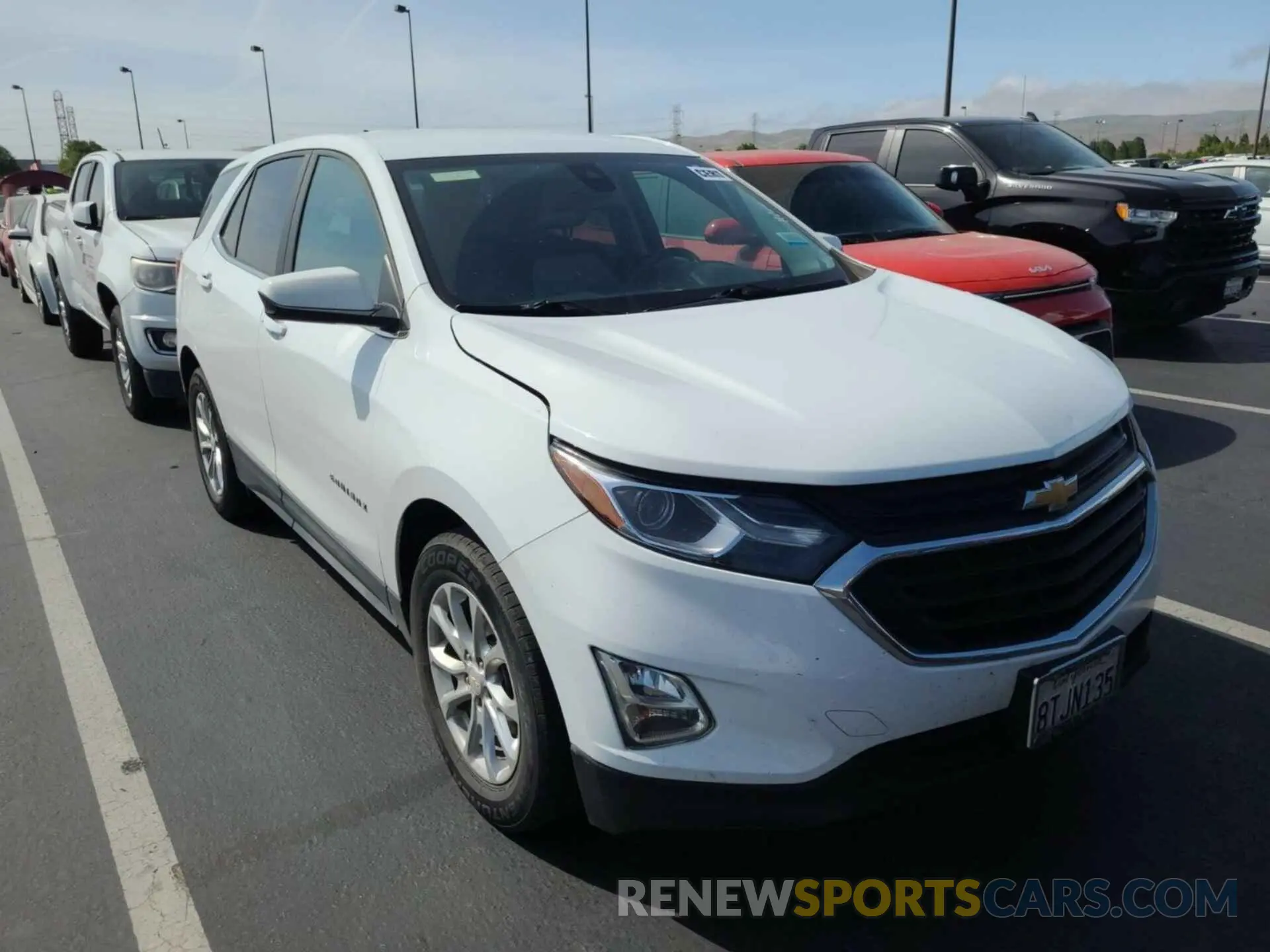 28 fotografías del automóvil dañado 2GNAXJEV7M6107724 CHEVROLET EQUINOX 2021