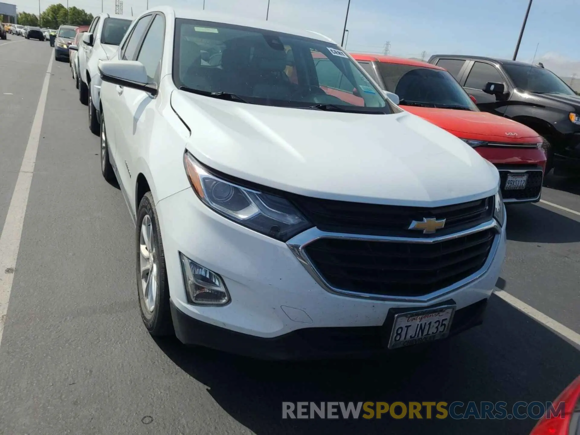 53 fotografías del automóvil dañado 2GNAXJEV7M6107724 CHEVROLET EQUINOX 2021