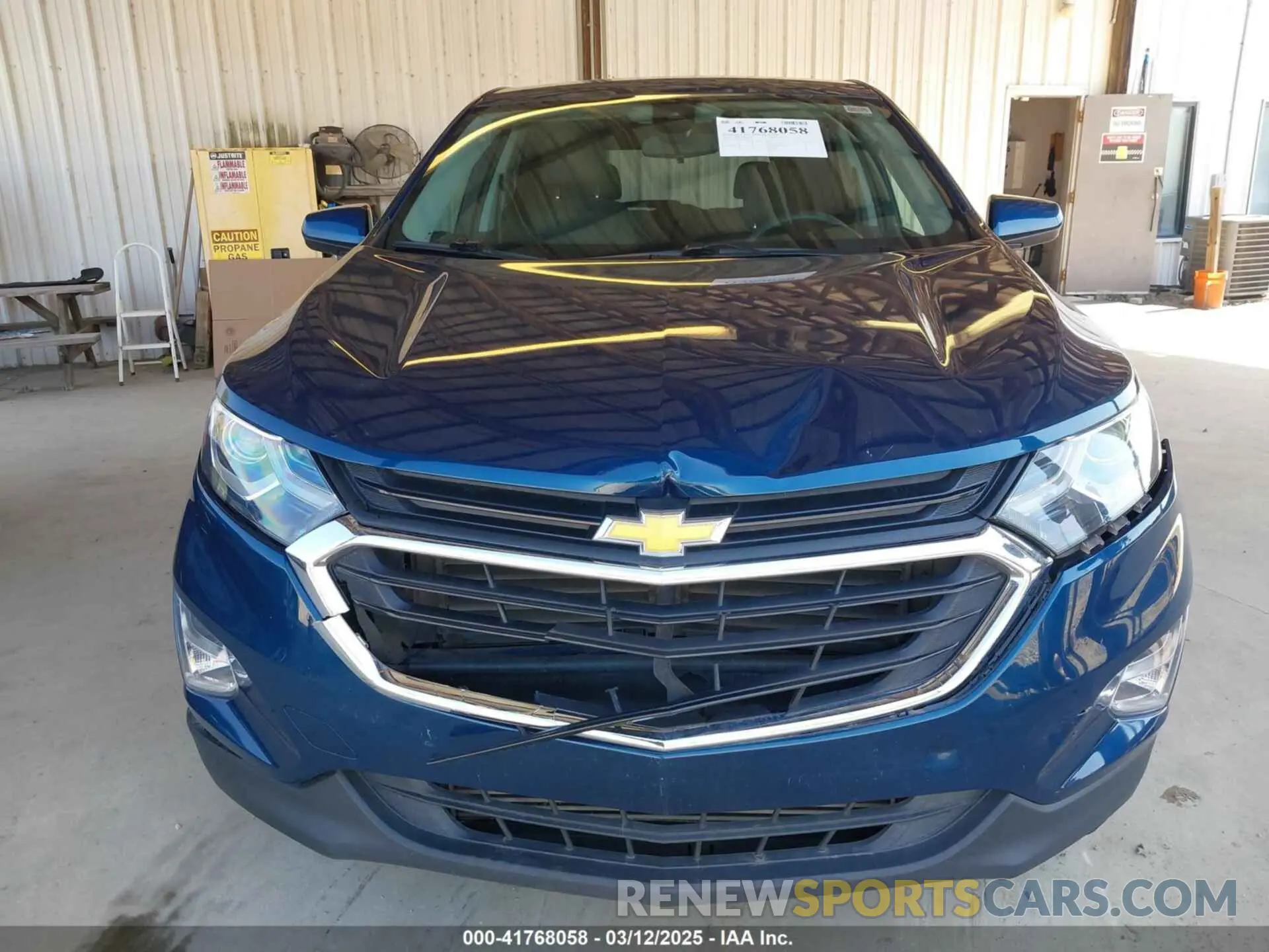 12 fotografías del automóvil dañado 2GNAXJEV8M6150677 CHEVROLET EQUINOX 2021