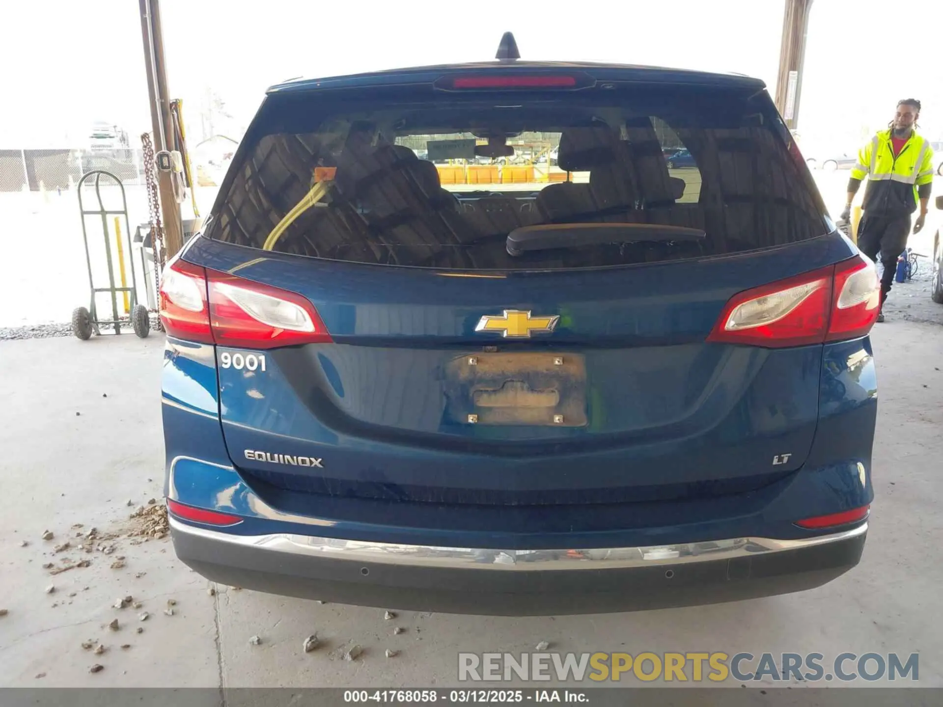 16 fotografías del automóvil dañado 2GNAXJEV8M6150677 CHEVROLET EQUINOX 2021