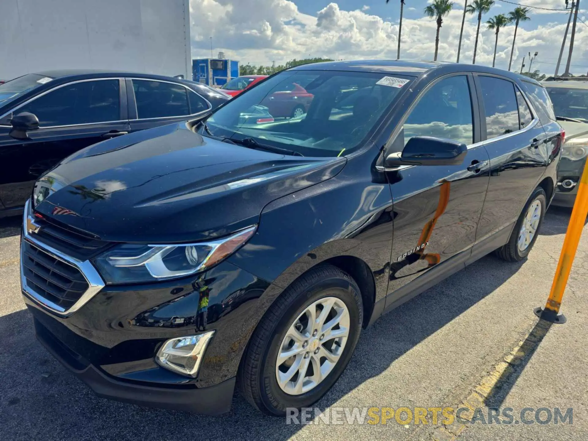 4 fotografías del automóvil dañado 2GNAXJEV9M6106008 CHEVROLET EQUINOX 2021