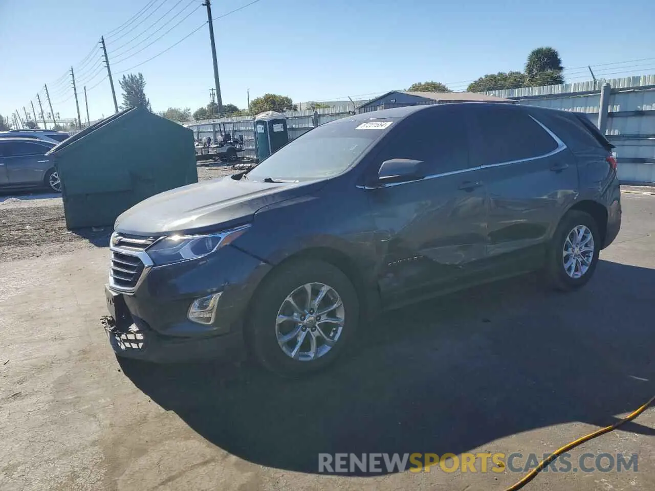 1 fotografías del automóvil dañado 2GNAXKEV0M6102452 CHEVROLET EQUINOX 2021