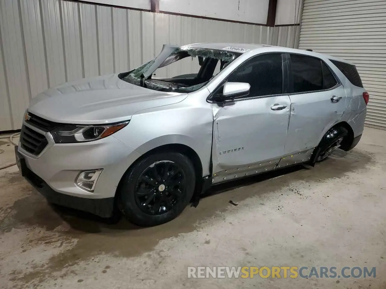 1 fotografías del automóvil dañado 2GNAXKEV0M6105352 CHEVROLET EQUINOX 2021