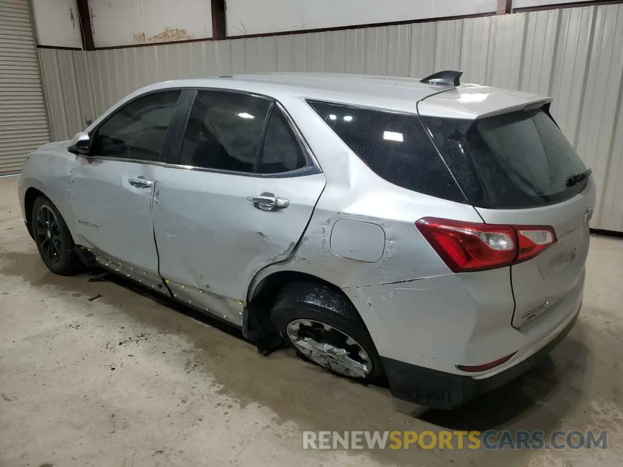 2 fotografías del automóvil dañado 2GNAXKEV0M6105352 CHEVROLET EQUINOX 2021