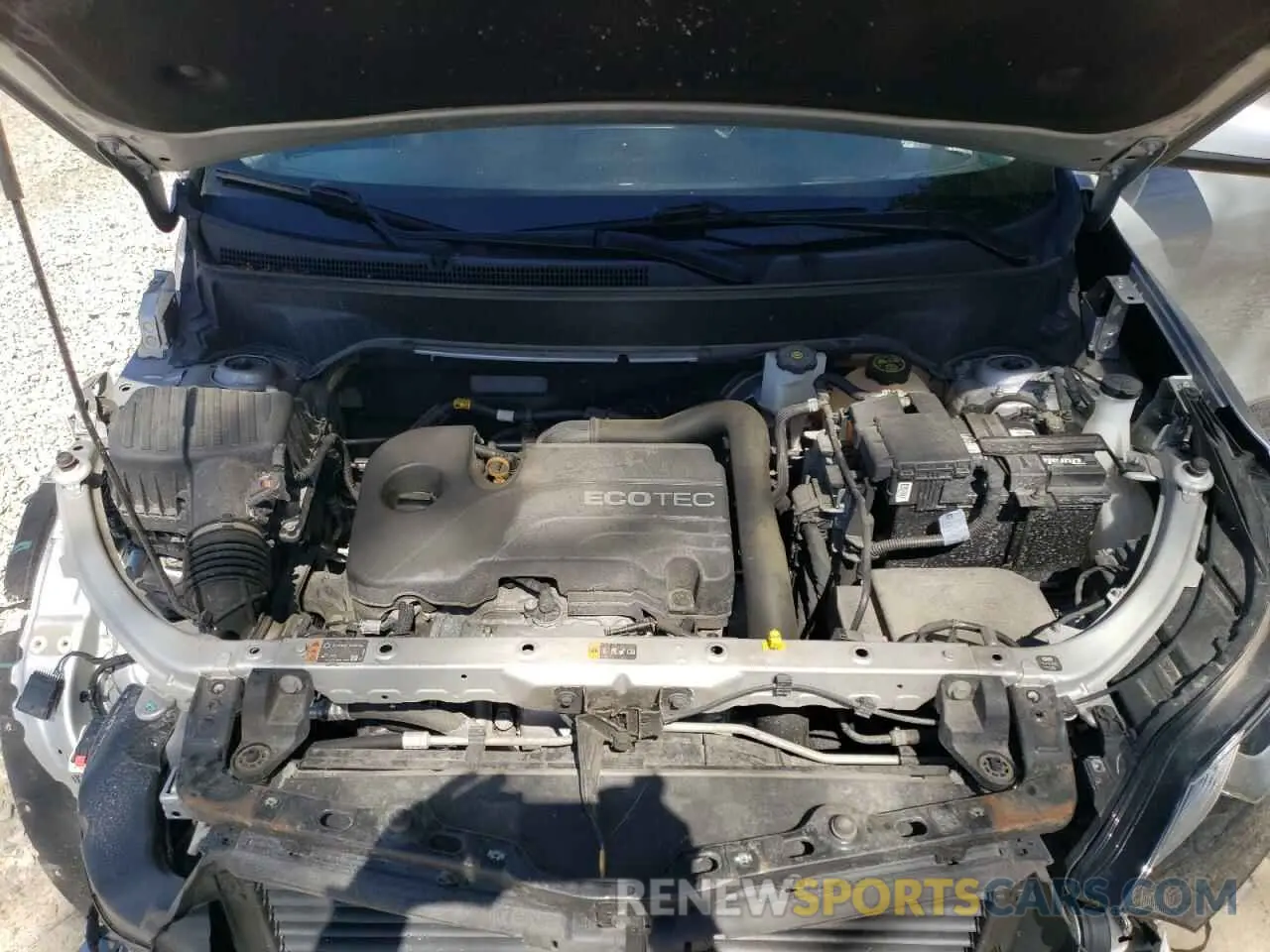 12 fotografías del automóvil dañado 2GNAXKEV0M6108171 CHEVROLET EQUINOX 2021