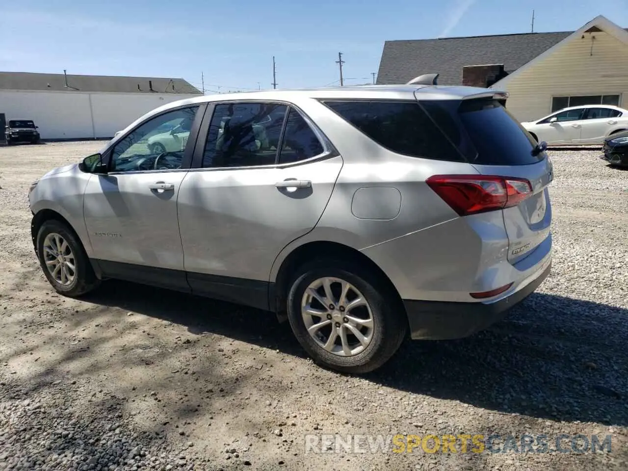 2 fotografías del automóvil dañado 2GNAXKEV0M6108171 CHEVROLET EQUINOX 2021