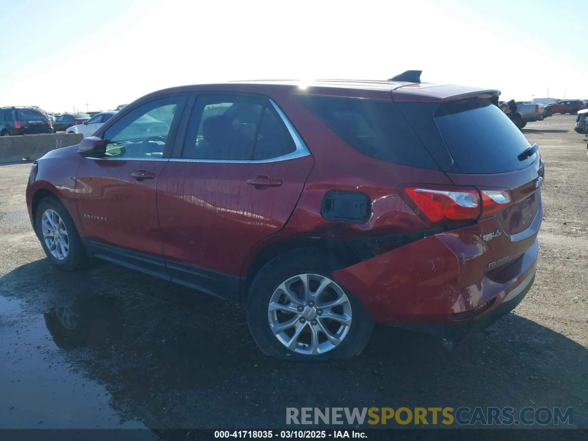 6 fotografías del automóvil dañado 2GNAXKEV0M6135676 CHEVROLET EQUINOX 2021