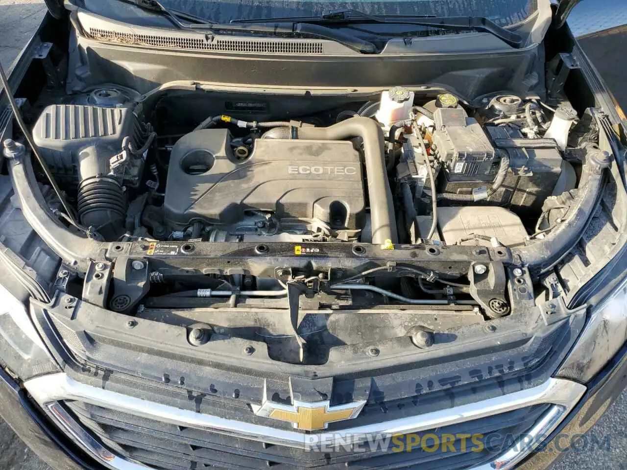 12 fotografías del automóvil dañado 2GNAXKEV0M6142157 CHEVROLET EQUINOX 2021