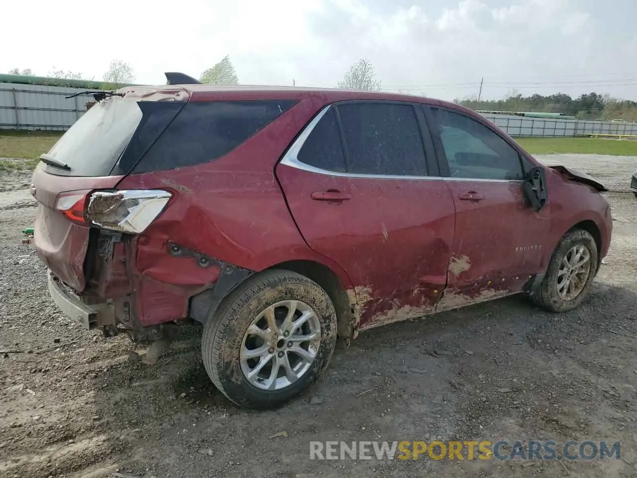 3 fotografías del automóvil dañado 2GNAXKEV2M6147151 CHEVROLET EQUINOX 2021