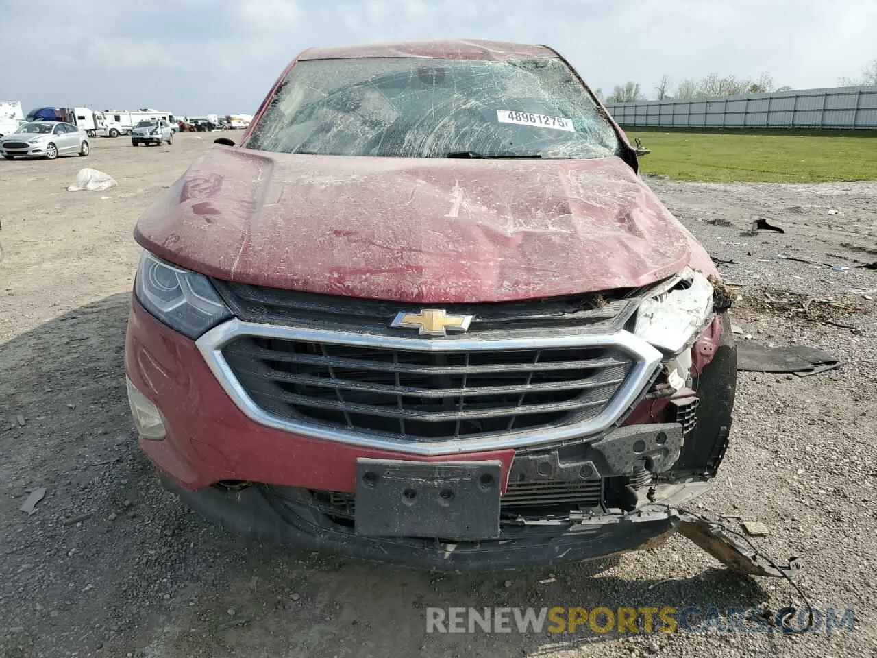5 fotografías del automóvil dañado 2GNAXKEV2M6147151 CHEVROLET EQUINOX 2021