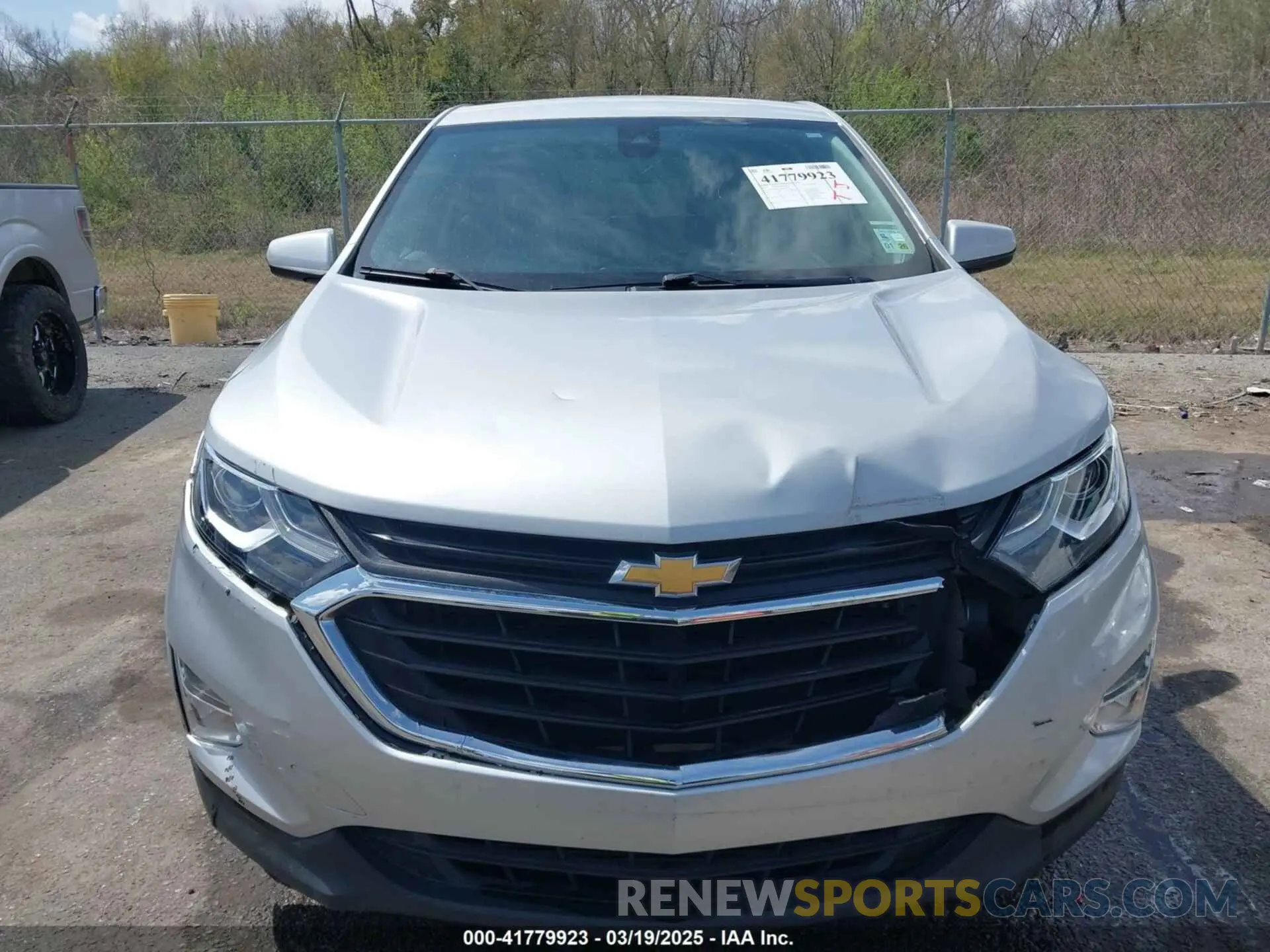 12 fotografías del automóvil dañado 2GNAXKEV3M6129404 CHEVROLET EQUINOX 2021