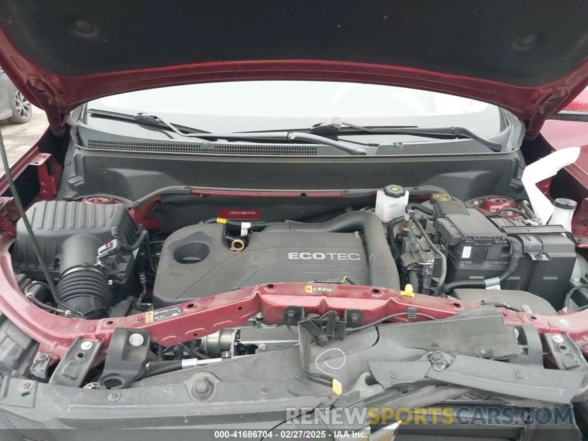 10 fotografías del automóvil dañado 2GNAXKEV3M6148406 CHEVROLET EQUINOX 2021
