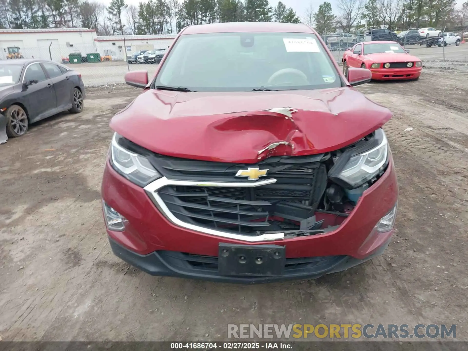 12 fotografías del automóvil dañado 2GNAXKEV3M6148406 CHEVROLET EQUINOX 2021