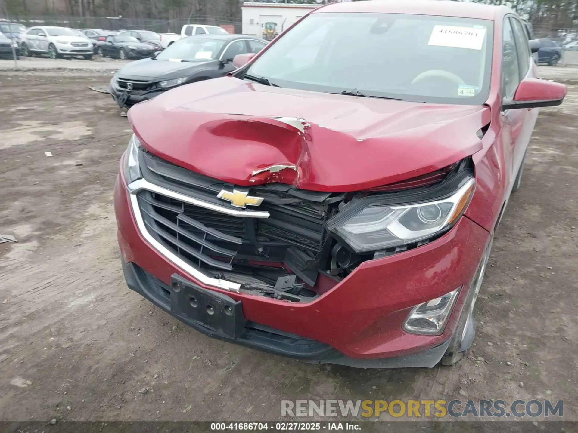 6 fotografías del automóvil dañado 2GNAXKEV3M6148406 CHEVROLET EQUINOX 2021
