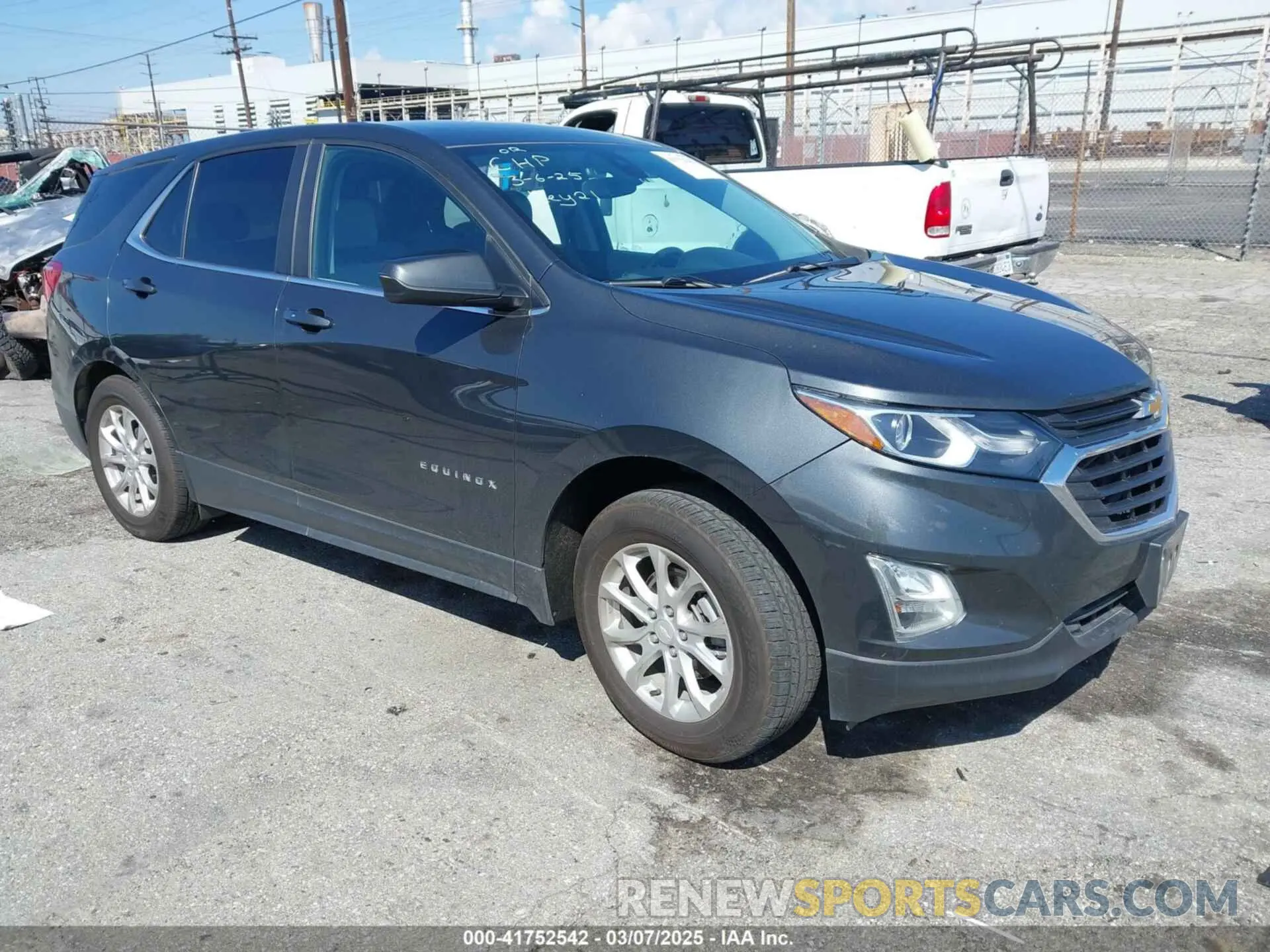 1 fotografías del automóvil dañado 2GNAXKEV4M6125300 CHEVROLET EQUINOX 2021