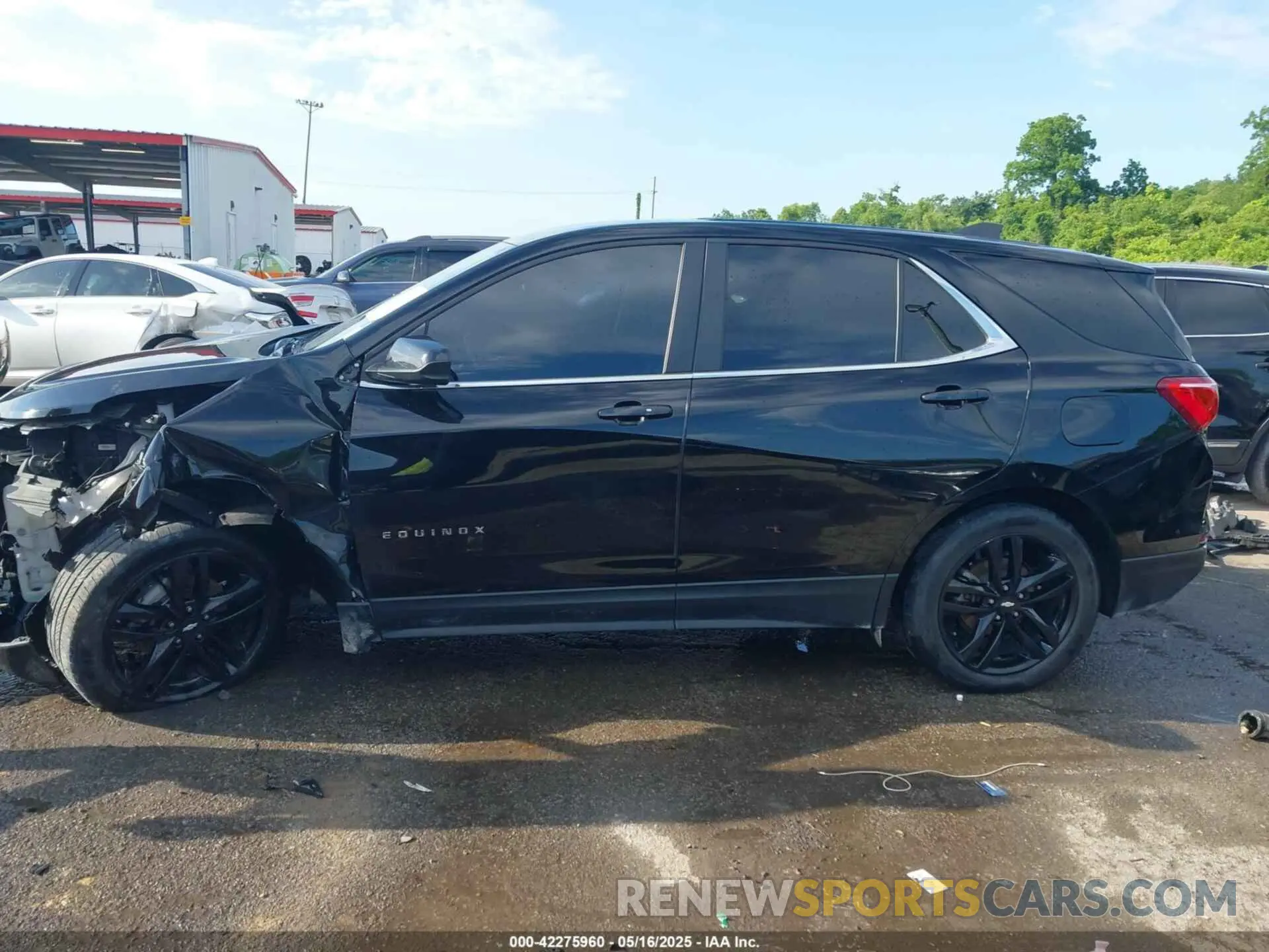 14 fotografías del automóvil dañado 2GNAXKEV4M6135387 CHEVROLET EQUINOX 2021