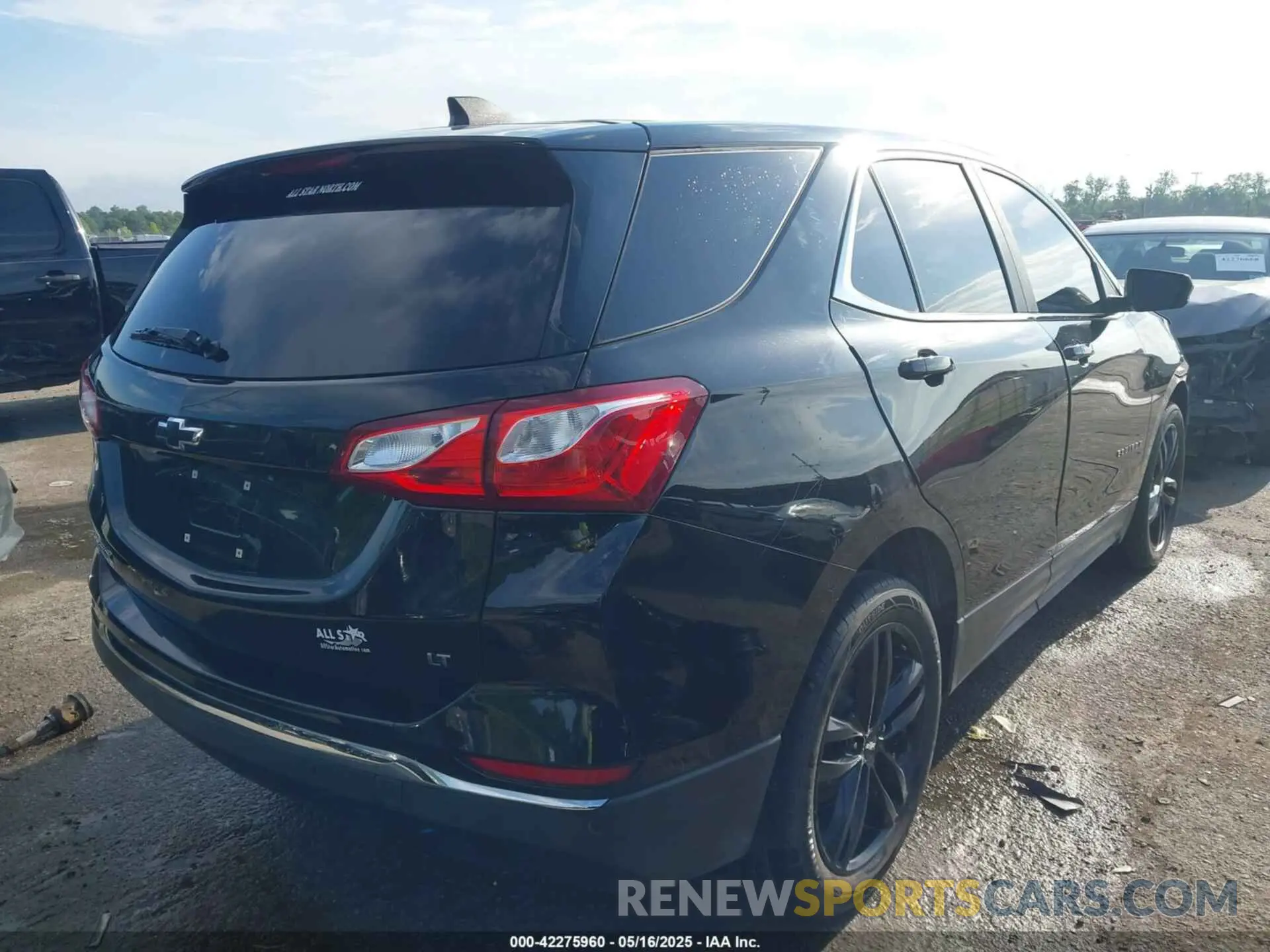 4 fotografías del automóvil dañado 2GNAXKEV4M6135387 CHEVROLET EQUINOX 2021
