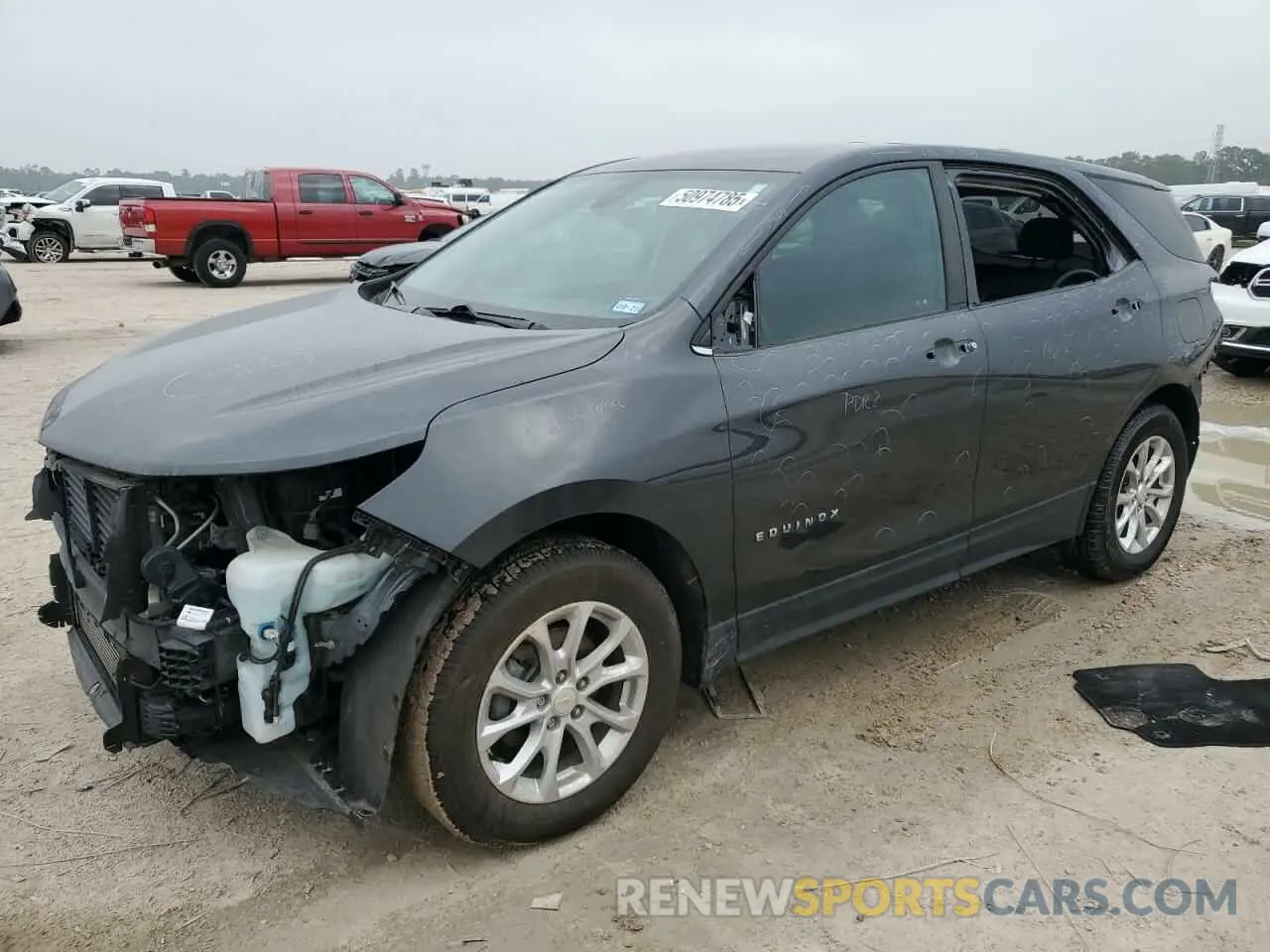 1 fotografías del automóvil dañado 2GNAXKEV5M6119960 CHEVROLET EQUINOX 2021