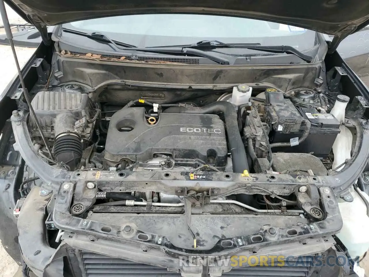 12 fotografías del automóvil dañado 2GNAXKEV5M6119960 CHEVROLET EQUINOX 2021