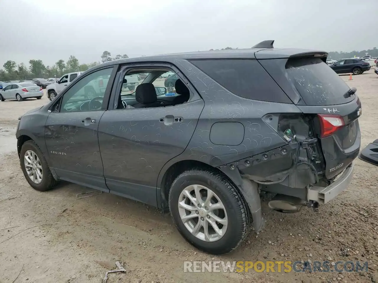 2 fotografías del automóvil dañado 2GNAXKEV5M6119960 CHEVROLET EQUINOX 2021