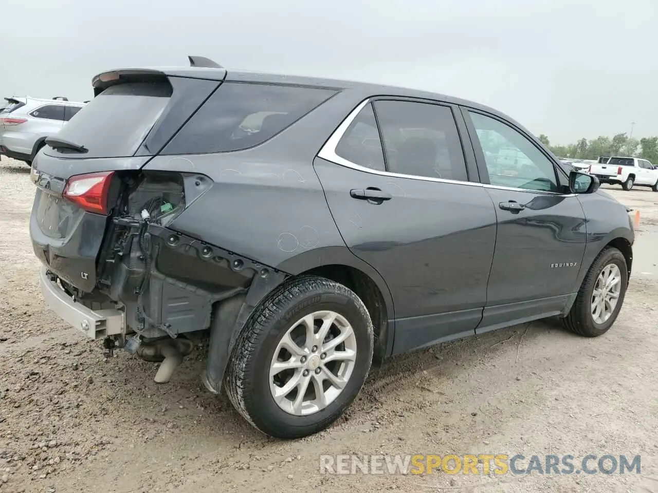 3 fotografías del automóvil dañado 2GNAXKEV5M6119960 CHEVROLET EQUINOX 2021