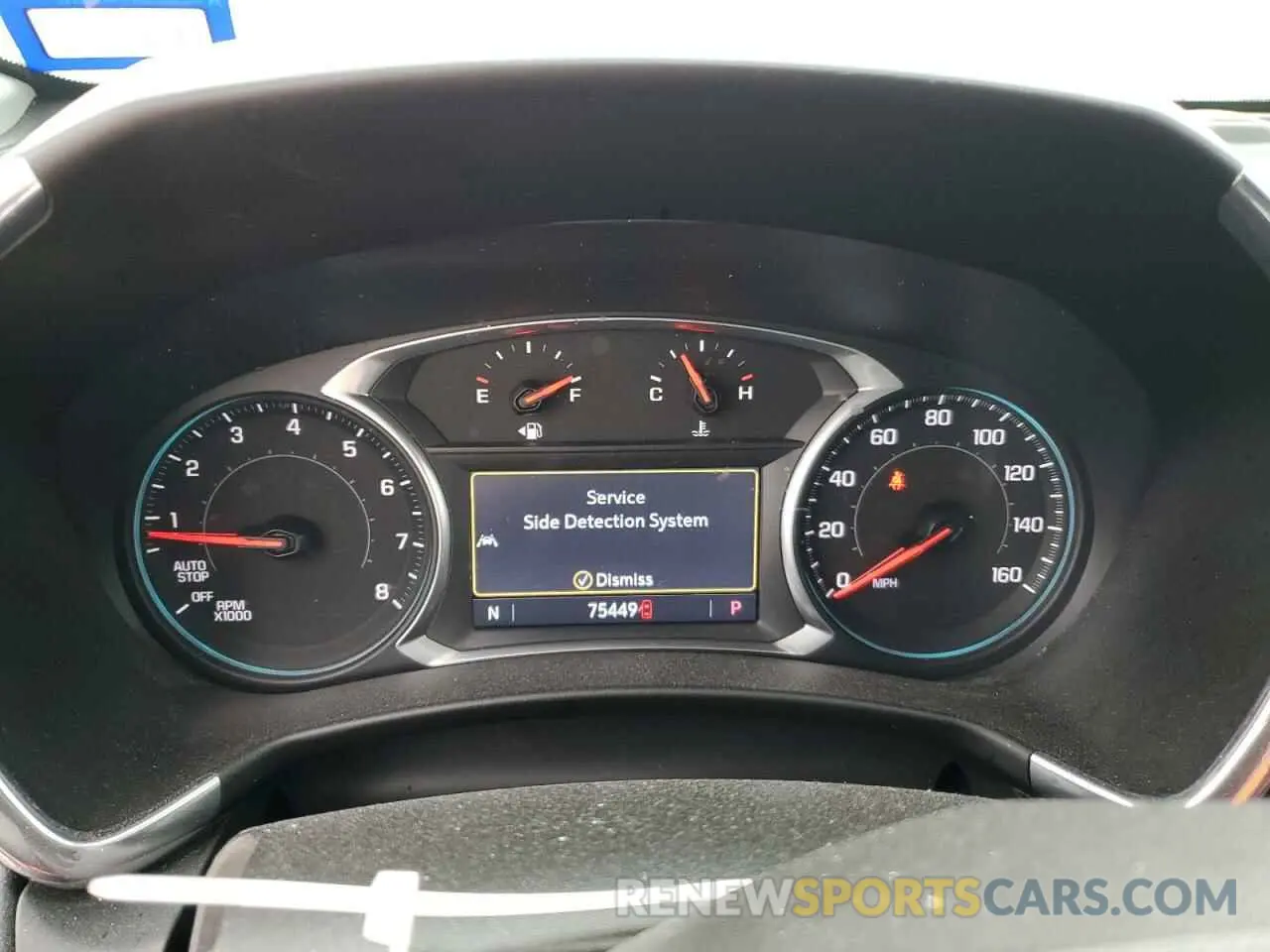 9 fotografías del automóvil dañado 2GNAXKEV5M6119960 CHEVROLET EQUINOX 2021
