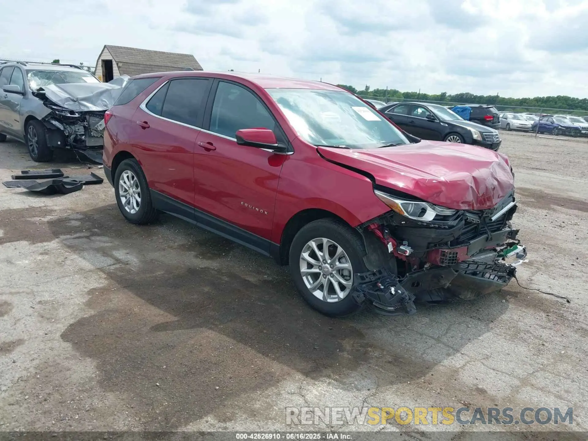 1 fotografías del automóvil dañado 2GNAXKEV5M6138783 CHEVROLET EQUINOX 2021