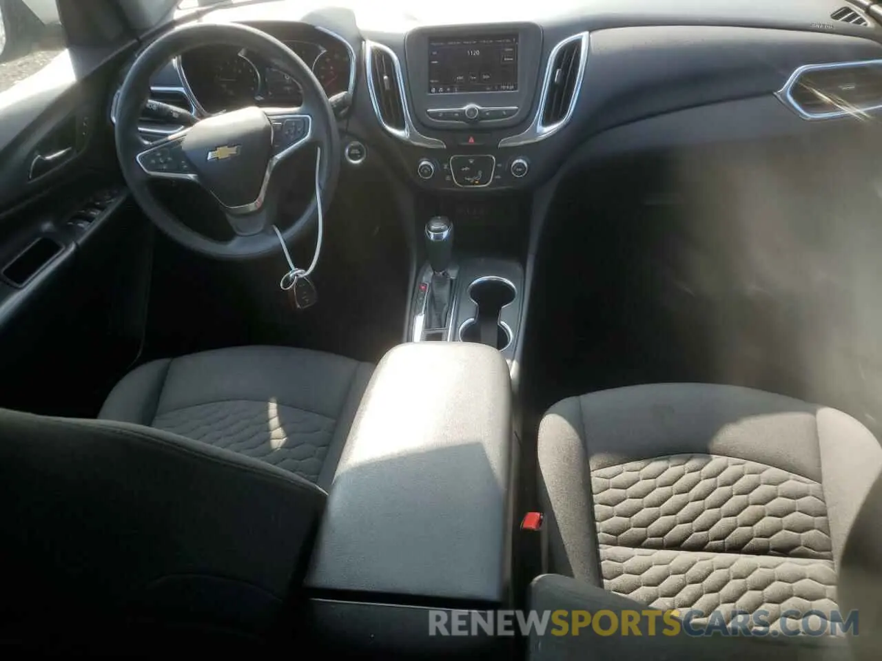 8 fotografías del automóvil dañado 2GNAXKEV6M6105047 CHEVROLET EQUINOX 2021