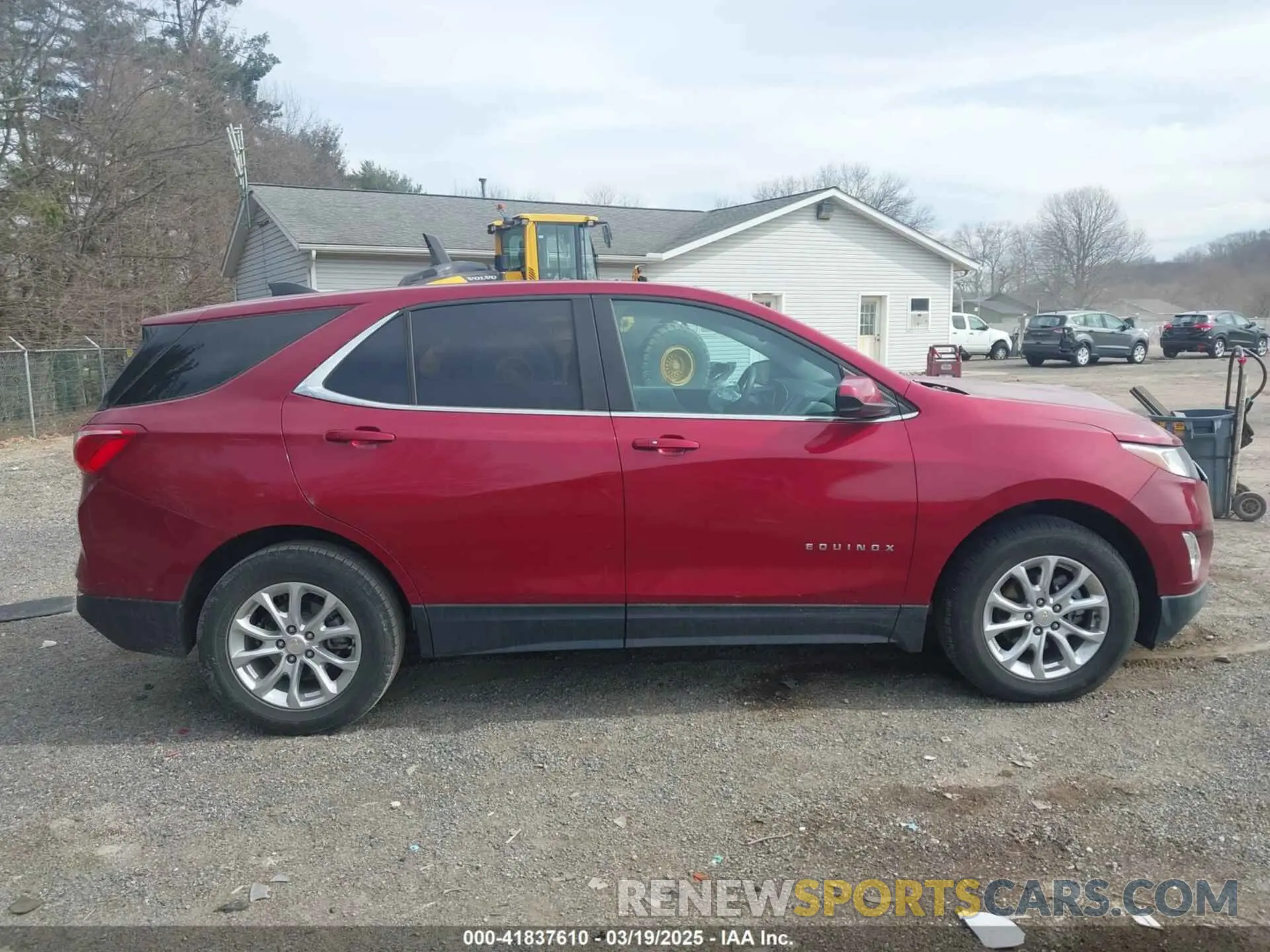 13 fotografías del automóvil dañado 2GNAXKEV6M6106182 CHEVROLET EQUINOX 2021