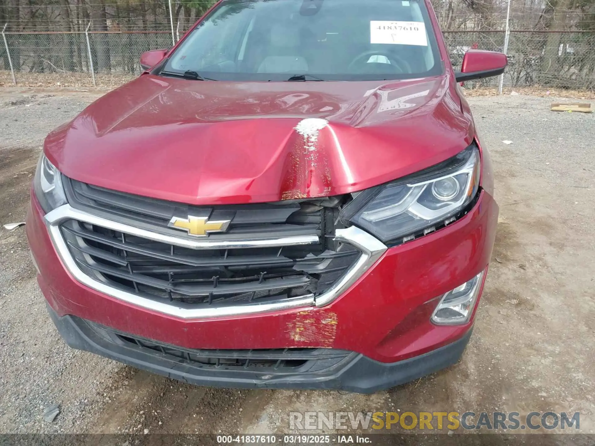 6 fotografías del automóvil dañado 2GNAXKEV6M6106182 CHEVROLET EQUINOX 2021