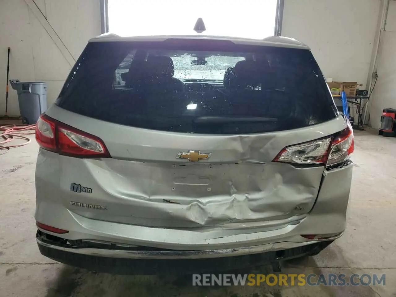 6 fotografías del automóvil dañado 2GNAXKEV6M6107820 CHEVROLET EQUINOX 2021