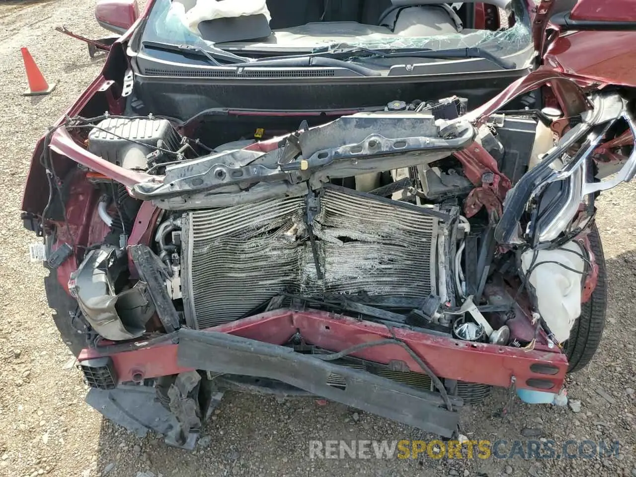 13 fotografías del automóvil dañado 2GNAXKEV6M6133009 CHEVROLET EQUINOX 2021