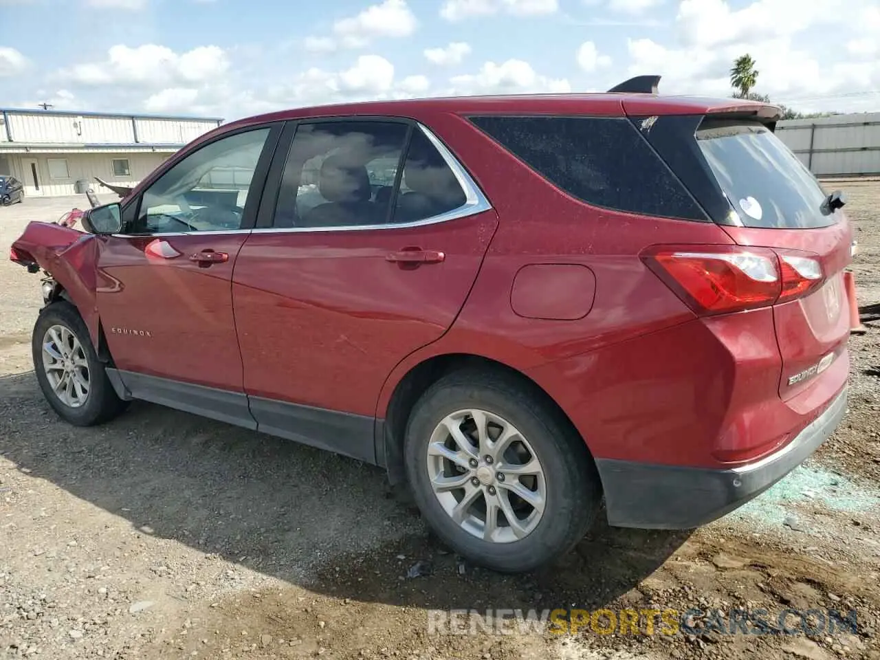 2 fotografías del automóvil dañado 2GNAXKEV6M6133009 CHEVROLET EQUINOX 2021