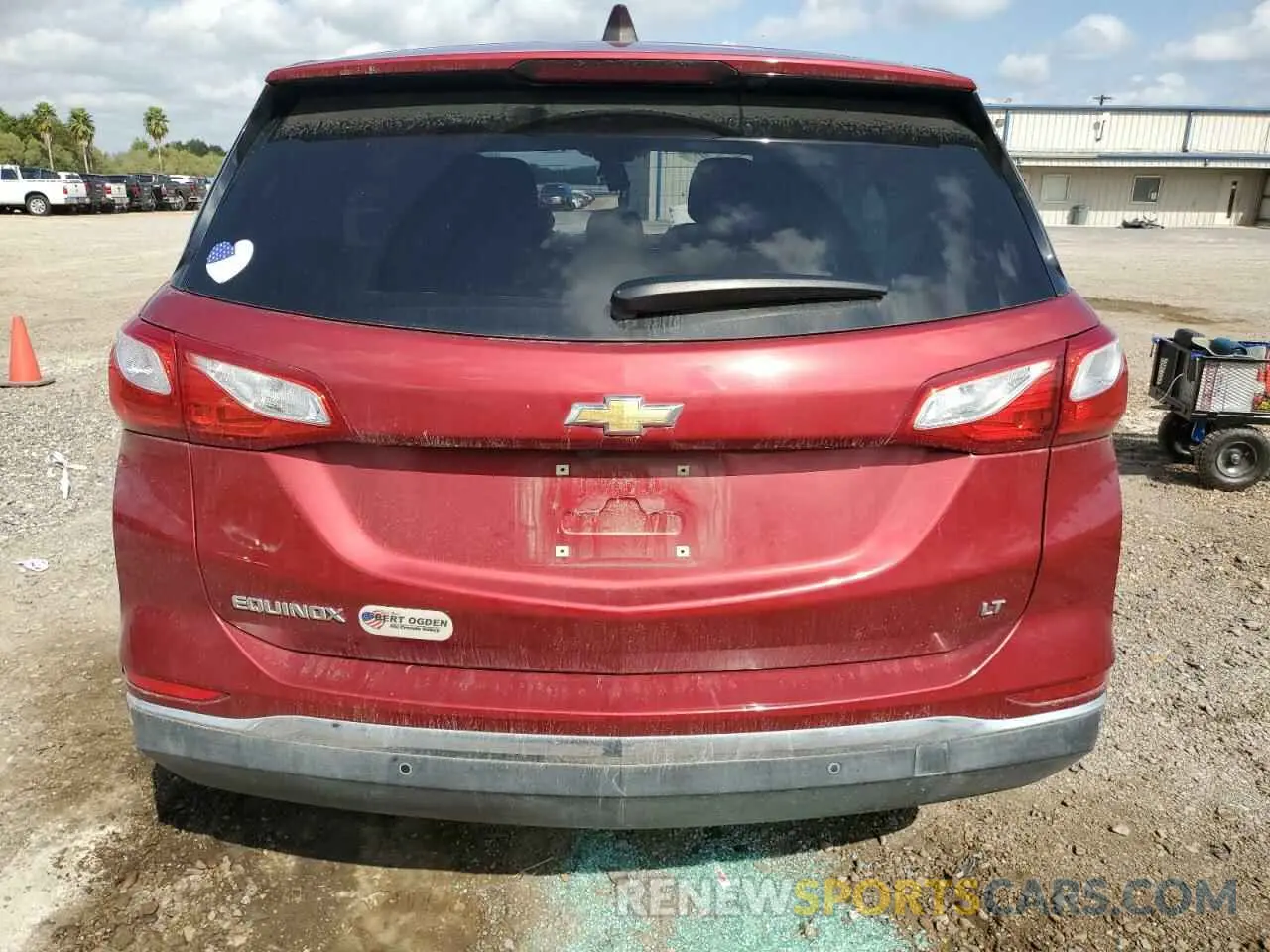 6 fotografías del automóvil dañado 2GNAXKEV6M6133009 CHEVROLET EQUINOX 2021