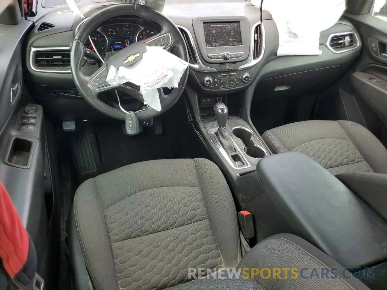 8 fotografías del automóvil dañado 2GNAXKEV6M6133009 CHEVROLET EQUINOX 2021