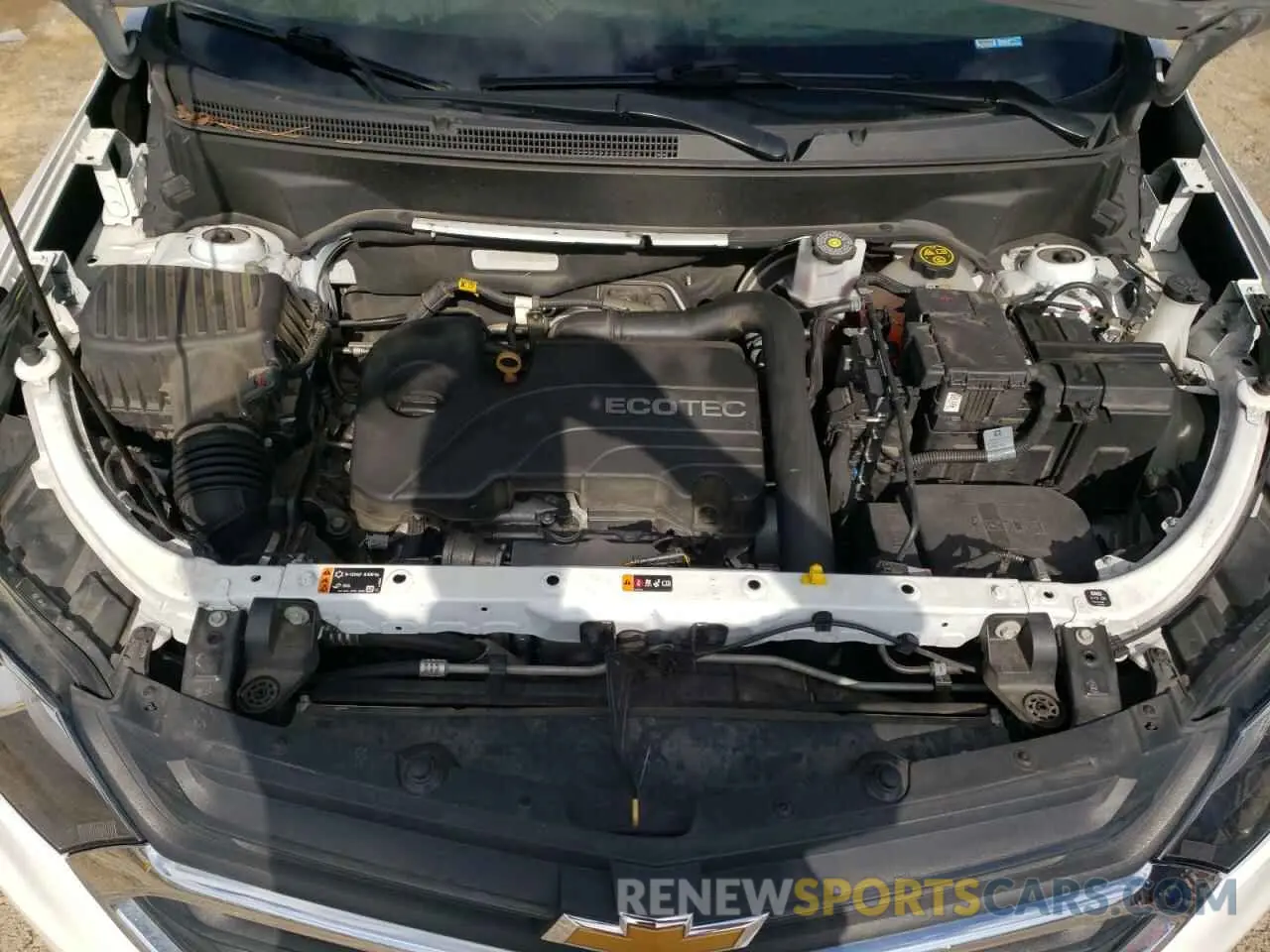12 fotografías del automóvil dañado 2GNAXKEV7M6119930 CHEVROLET EQUINOX 2021