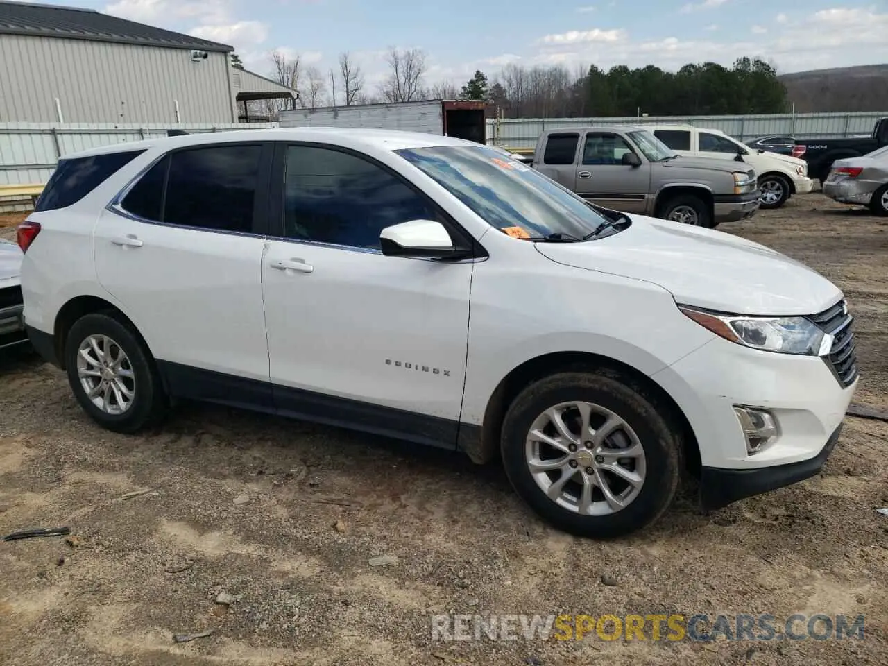 4 fotografías del automóvil dañado 2GNAXKEV7M6119930 CHEVROLET EQUINOX 2021