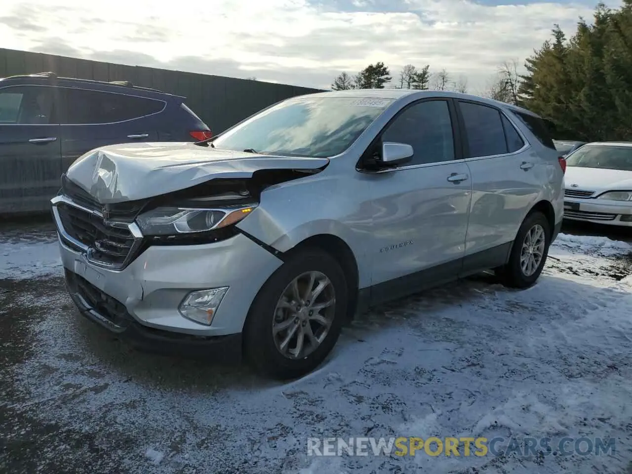 1 fotografías del automóvil dañado 2GNAXKEV7M6127901 CHEVROLET EQUINOX 2021