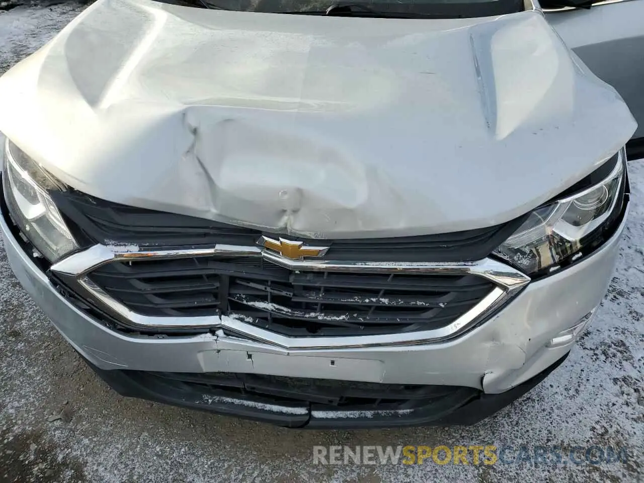 12 fotografías del automóvil dañado 2GNAXKEV7M6127901 CHEVROLET EQUINOX 2021