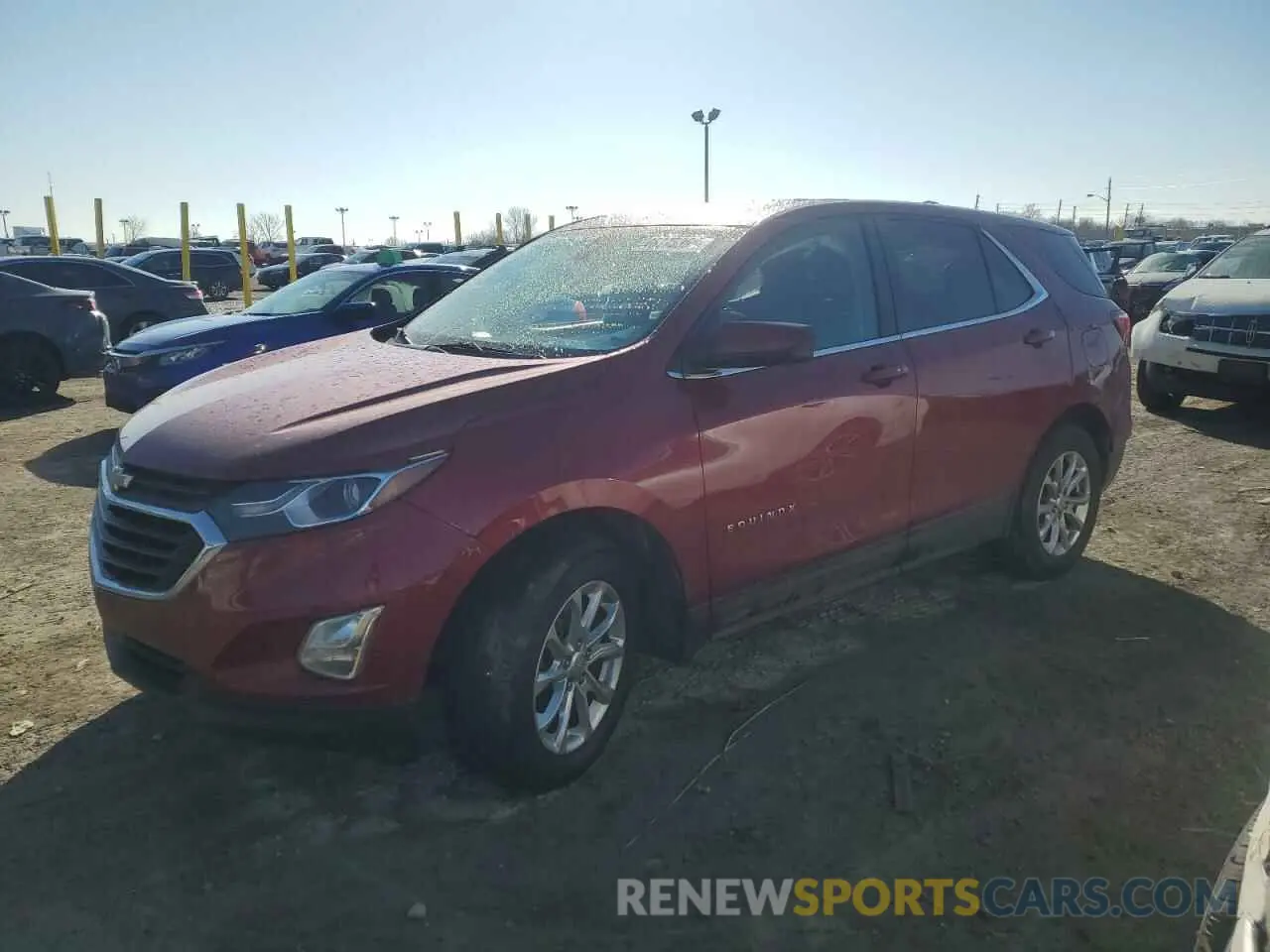 1 fotografías del automóvil dañado 2GNAXKEV7M6153141 CHEVROLET EQUINOX 2021