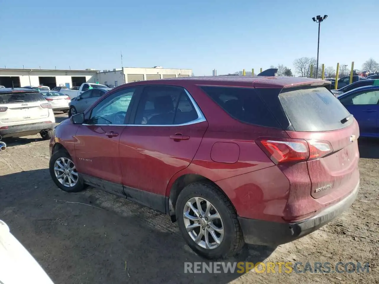 2 fotografías del automóvil dañado 2GNAXKEV7M6153141 CHEVROLET EQUINOX 2021