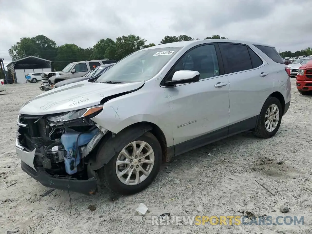 1 fotografías del automóvil dañado 2GNAXKEV7M6161594 CHEVROLET EQUINOX 2021