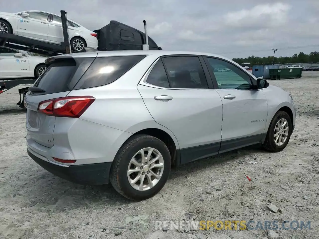 3 fotografías del automóvil dañado 2GNAXKEV7M6161594 CHEVROLET EQUINOX 2021